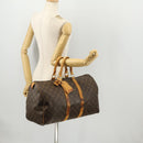 LOUIS VUITTON Monogram Keepall 45 Boston Bag M41428 LV Auth ARZ250-24