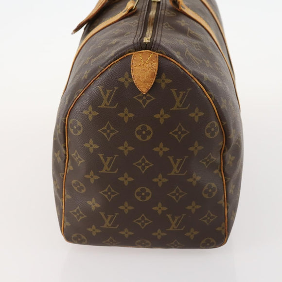 LOUIS VUITTON Monogram Keepall 45 Boston Bag M41428 LV Auth ARZ250