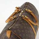 LOUIS VUITTON Monogram Keepall 45 Boston Bag M41428 LV Auth ARZ250-6