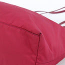 PRADA Tote Bag Nylon Pink Silver Auth ARZ253-9