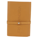 HERMES Visionaire 32 Leather Beige Silver Auth ARZ257M-13