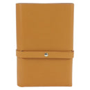 HERMES Visionaire 32 Leather Beige Silver Auth ARZ257M-2