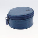 LOUIS VUITTON Epi Ecrin Bijou 8 Jewelry Box Blue M48215 LV Auth ARZ259-3