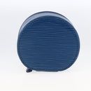 LOUIS VUITTON Epi Ecrin Bijou 8 Jewelry Box Blue M48215 LV Auth ARZ259-6