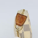 LOUIS VUITTON Damier Azur Mini Pochette Accessoires Etui N63005 LV Auth ARZ260-9