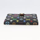 LOUIS VUITTON Multicolor Carnet de Val Mini Agenda Day Black M92652 Auth ARZ264V-5