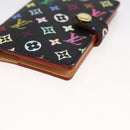 LOUIS VUITTON Multicolor Carnet de Val Mini Agenda Day Black M92652 Auth ARZ264V-8