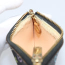 LOUIS VUITTON Multicolor Pochette Cles Coin Purse Black M13664 LV Auth ARZ265-18