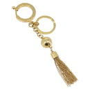LOUIS VUITTON Porte Cles Swing Key Holder metal Gold Tone M65997 LV Auth ARZ269V-1