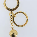 LOUIS VUITTON Porte Cles Swing Key Holder metal Gold Tone M65997 LV Auth ARZ269V-4