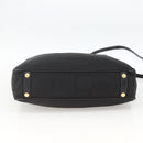 PRADA Tragetasche Nylon 2-Wege Schwarz Gold Authentisch ARZ275-5
