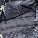PRADA Tragetasche Nylon 2-Wege Schwarz Gold Authentisch ARZ275-11