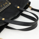 PRADA Tragetasche Nylon 2-Wege Schwarz Gold Authentisch ARZ275-7