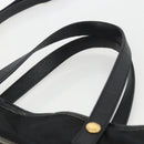 PRADA Tragetasche Nylon 2-Wege Schwarz Gold Authentisch ARZ275-14