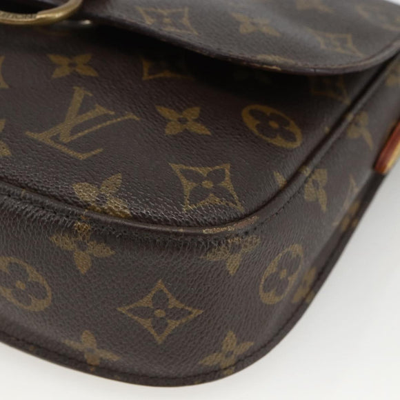 LOUIS VUITTON Monogram Saint Cloud MM Shoulder Bag M51243 LV Auth ARZ277