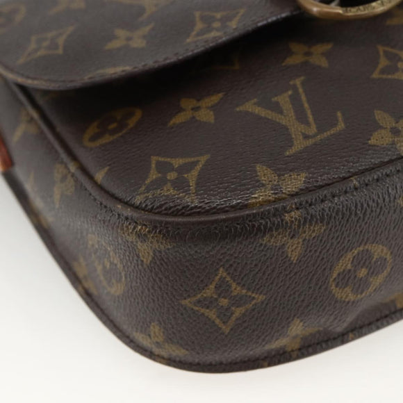 LOUIS VUITTON Monogram Saint Cloud MM Shoulder Bag M51243 LV Auth ARZ277