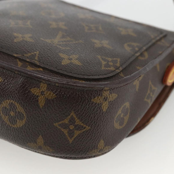 LOUIS VUITTON Monogram Saint Cloud MM Shoulder Bag M51243 LV Auth ARZ277