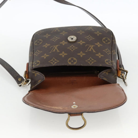 LOUIS VUITTON Monogram Saint Cloud MM Shoulder Bag M51243 LV Auth ARZ277