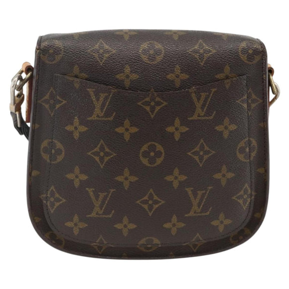 LOUIS VUITTON Monogram Saint Cloud MM Shoulder Bag M51243 LV Auth ARZ277