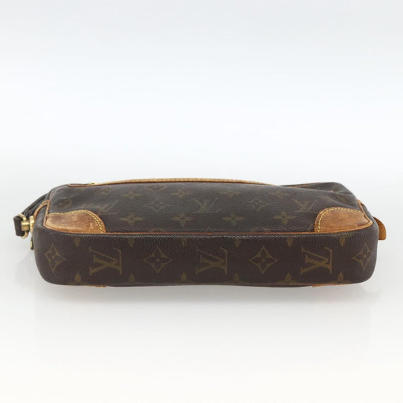 LOUIS VUITTON Monogram Marly Dragonne GM Clutch Bag M51825 LV Auth ARZ278
