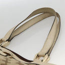 GUCCI GG Canvas Abbey Tote Bag Beige Gold 141472 Auth ARZ280-8