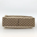 GUCCI GG Canvas Abbey Tote Bag Beige Gold 141472 Auth ARZ280-9