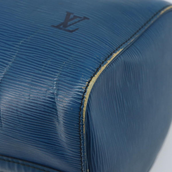 LOUIS VUITTON Epi Speedy 30 Hand Bag Toledo Blue M43005 LV Auth ARZ281