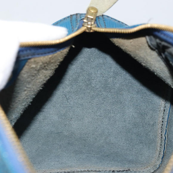 LOUIS VUITTON Epi Speedy 30 Hand Bag Toledo Blue M43005 LV Auth ARZ281