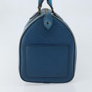 LOUIS VUITTON Epi Speedy 30 Hand Bag Toledo Blue M43005 LV Auth ARZ281-4