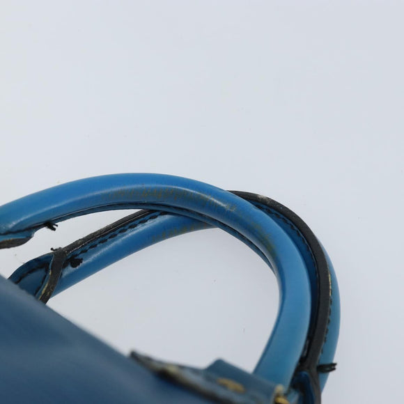 LOUIS VUITTON Epi Speedy 30 Hand Bag Toledo Blue M43005 LV Auth ARZ281