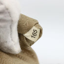 PRADA Shoulder Bag Nylon Beige Silver Auth ARZ282-28