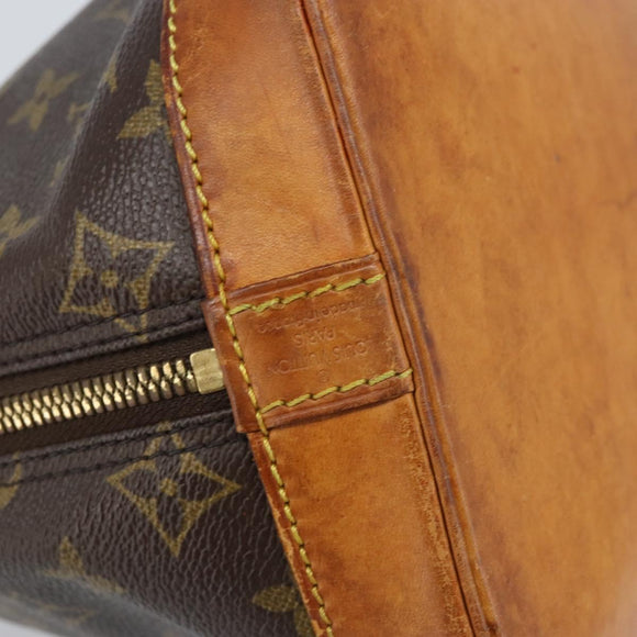 LOUIS VUITTON Monogram Alma GM Handtasche M53150 LV Auth ARZ284