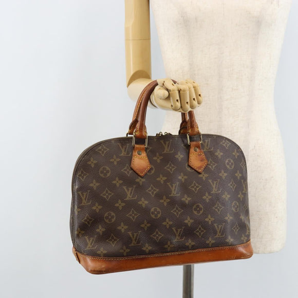 LOUIS VUITTON Monogram Alma GM Handtasche M53150 LV Auth ARZ284