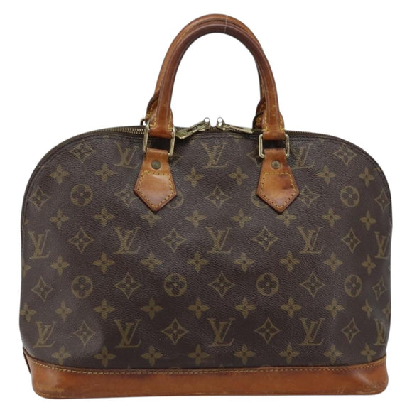 LOUIS VUITTON Monogram Alma GM Handtasche M53150 LV Auth ARZ284