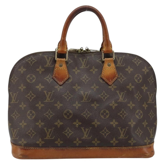 LOUIS VUITTON Monogram Alma GM Handtasche M53150 LV Auth ARZ284