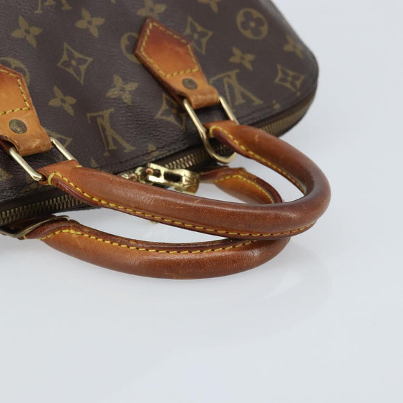LOUIS VUITTON Monogram Alma GM Handtasche M53150 LV Auth ARZ284