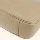 GUCCI Bamboo Hand Bag Leather 2way Beige Gold 001 1638 3754 Auth ARZ285-14