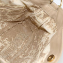 GUCCI Bamboo Hand Bag Leather 2way Beige Gold 001 1638 3754 Auth ARZ285-18