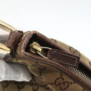GUCCI GG Canvas Abbey Schultertasche Beige Gold 131326 Original ARZ287-15