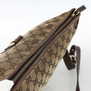 GUCCI GG Canvas Abbey Schultertasche Beige Gold 131326 Original ARZ287-6