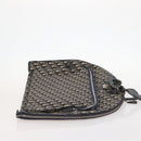 Christian Dior Trotter Canvas Garment Cover Navy Silver Auth ARZ290-3