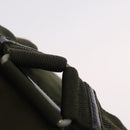 PRADA Backpack Nylon Green Silver Auth ARZ291-10