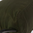 PRADA Backpack Nylon Green Silver Auth ARZ291-16