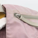 PRADA Shoulder Bag Nylon Pink Silver Auth ARZ292-15