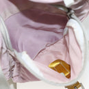 PRADA Shoulder Bag Nylon Pink Silver Auth ARZ292-24