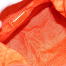 PRADA Schoudertas Nylon Oranje Zilver Auth ARZ293-18