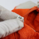 PRADA Schoudertas Nylon Oranje Zilver Auth ARZ293-23