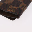 LOUIS VUITTON Damier Ebene Bouton de Manchette Senior Tulle M65737 Auth ARZ304-15