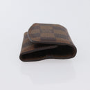 LOUIS VUITTON Damier Ebene Bouton de Manchette Senior Tulle M65737 Auth ARZ304-3