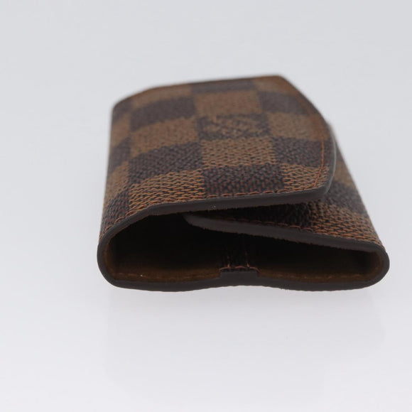 LOUIS VUITTON Damier Ebene Bouton de Manchette Senior Tulle M65737 Auth ARZ304